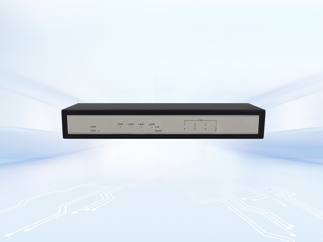 8 Ports FXO VoIP Gateway